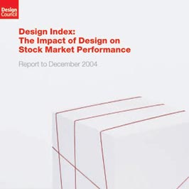 Cover of the Design Council's Design Index report
